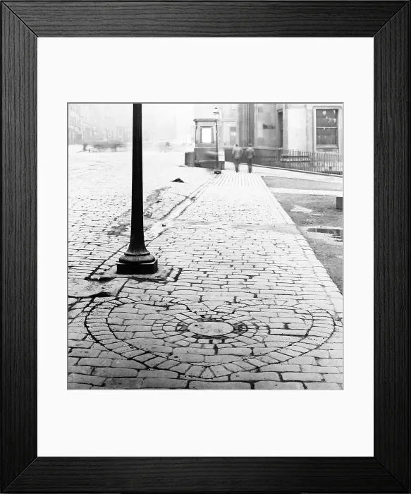 Framed Print : The Heart of Midlothian, Edinburgh, Victorian period Framed Print : The Heart of Midlothian, Edinburgh, Victorian period