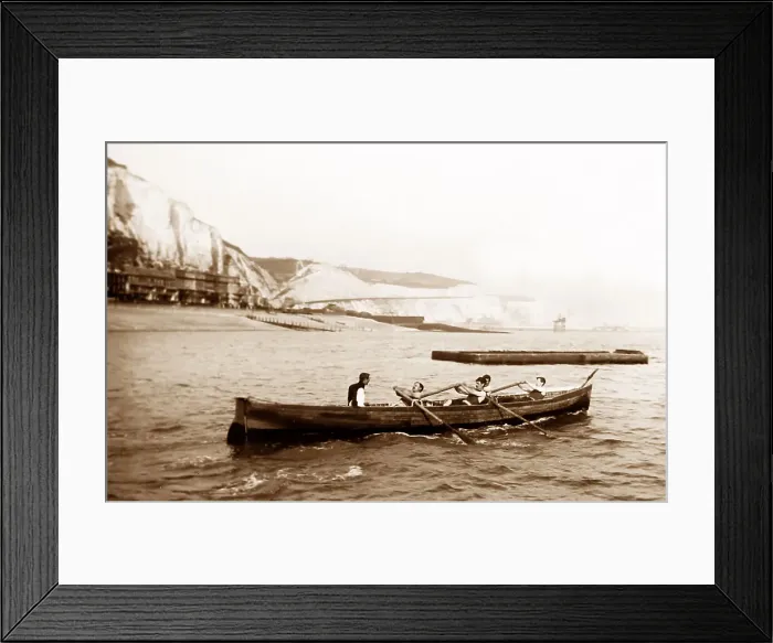 Framed Print : Deal Galley rowing boat Framed Print : Deal Galley rowing boat