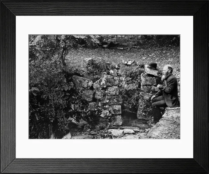 Framed Print : Tobernalt Holy Well, Ireland, Victorian period Framed Print : Tobernalt Holy Well, Ireland, Victorian period