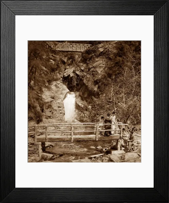 Framed Print : Rhenass Waterfall, Glen Helen, Isle of Man Framed Print : Rhenass Waterfall, Glen Helen, Isle of Man