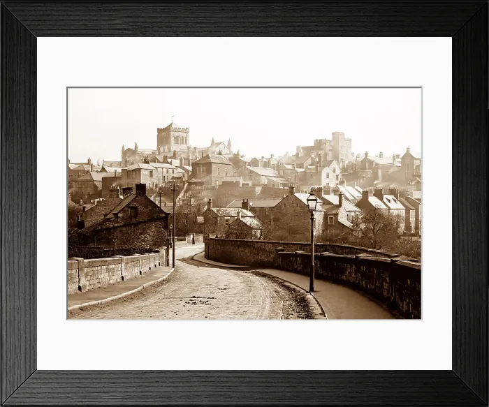 Framed Print : Hexham, early 1900s Framed Print : Hexham, early 1900s