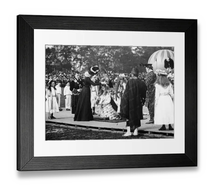 Framed Print : May Festival, Leyland in 1900 Framed Print : May Festival, Leyland in 1900