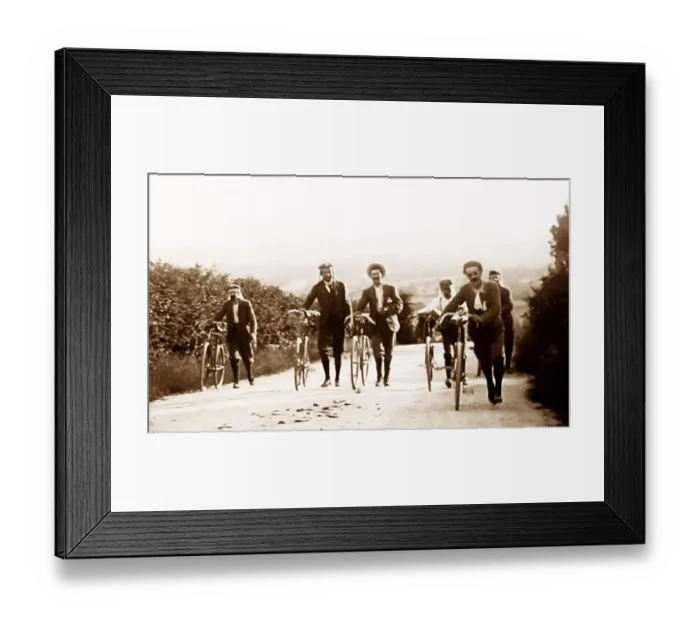 Framed Print : Charing Hill, Ashford, early 1900s Framed Print : Charing Hill, Ashford, early 1900s