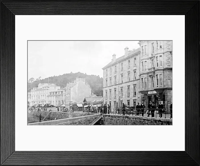 Framed Print : Oban, Victorian period Framed Print : Oban, Victorian period