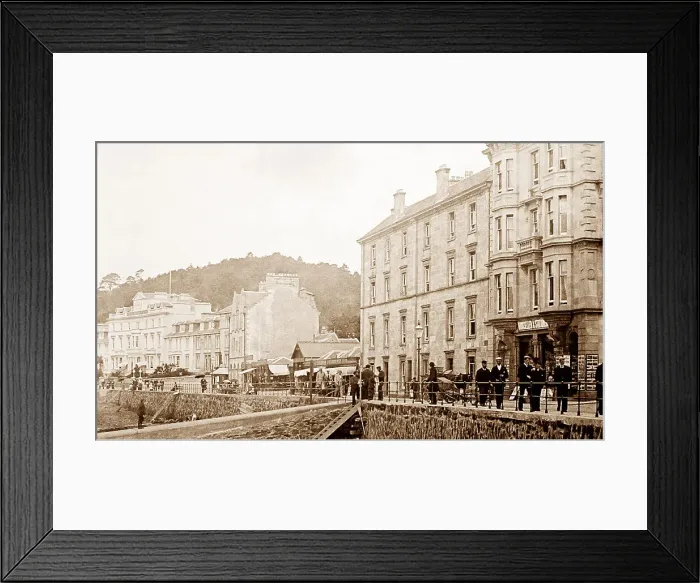 Framed Print : Oban esplanade, Scotland Framed Print : Oban esplanade, Scotland