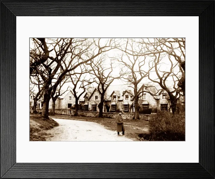 Framed Print : Bodelwyddan Village, Wales Framed Print : Bodelwyddan Village, Wales