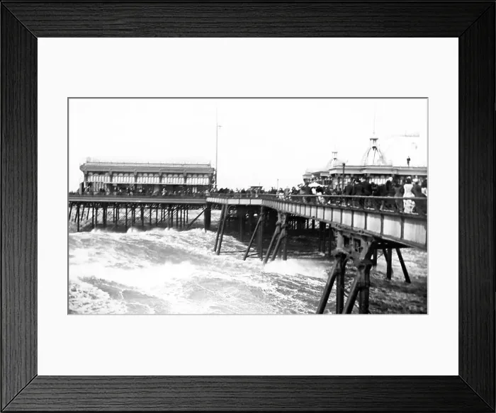 Framed Print : North Pier, Blackpool, Victorian period Framed Print : North Pier, Blackpool, Victorian period