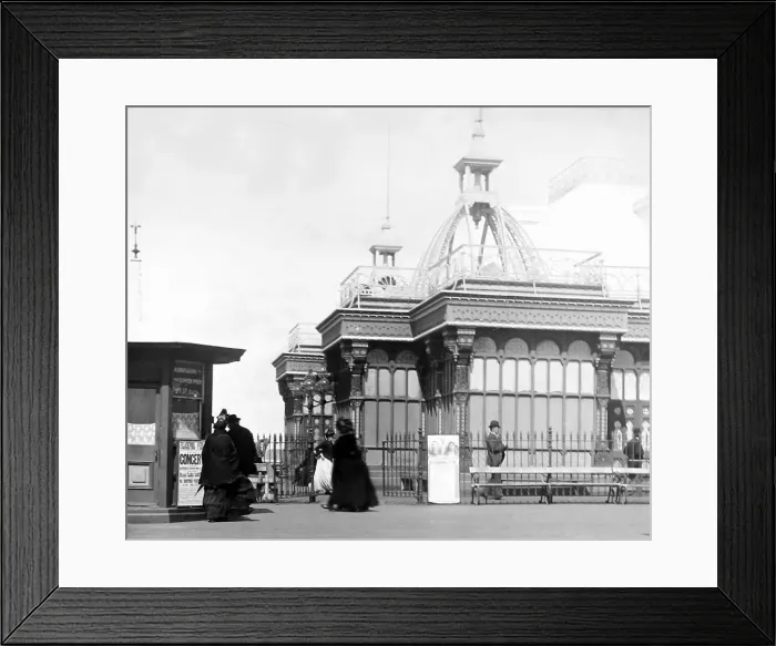 Framed Print : North Pier Pavilion, Blackpool, Victorian period Framed Print : North Pier Pavilion, Blackpool, Victorian period