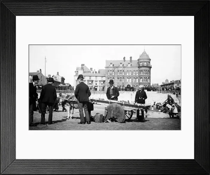 Framed Print : On the sands, Blackpool Framed Print : On the sands, Blackpool