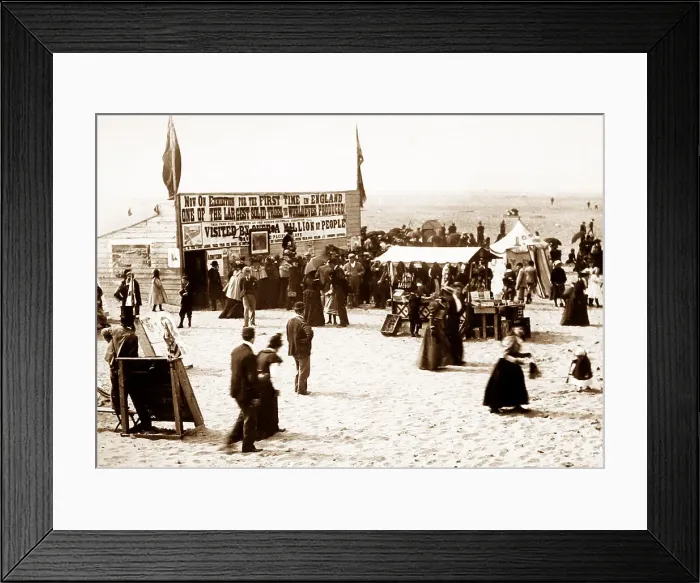 Framed Print : South Beach, Blackpool Framed Print : South Beach, Blackpool