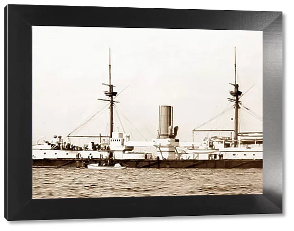 HMS Ajax, early 1900s