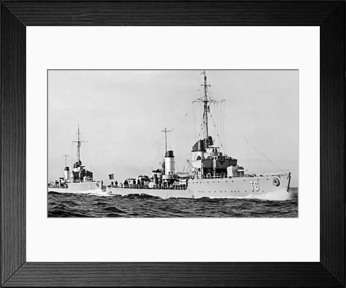 Framed Print : German Navy warships Tiger and Wolf Framed Print : German Navy warships Tiger and Wolf