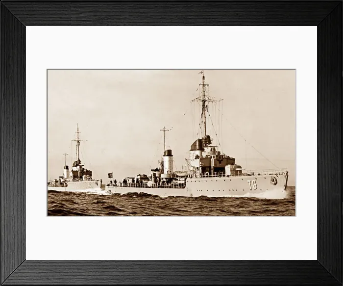 Framed Print : German Navy torpedo boats Tiger and Wolf Framed Print : German Navy torpedo boats Tiger and Wolf