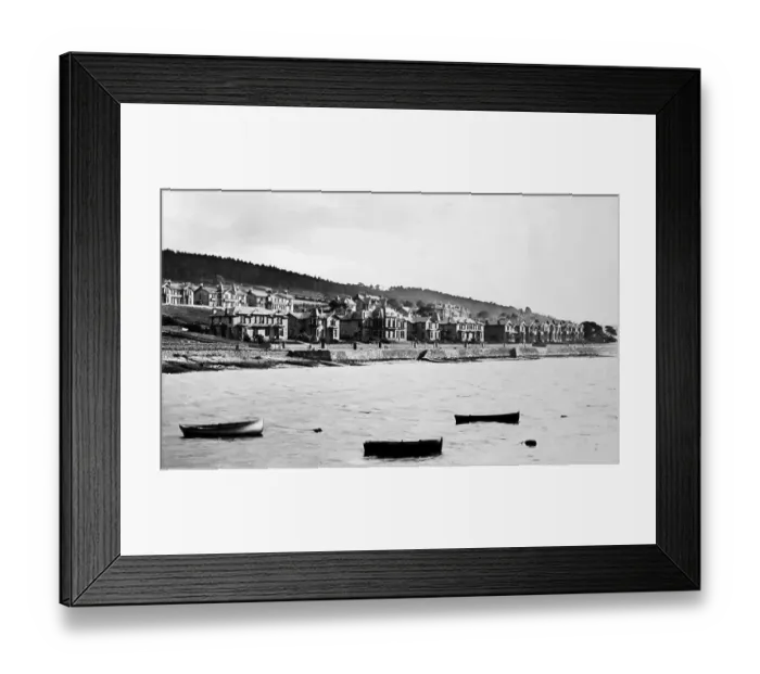 Framed Print : Graigmore from the Pier, Victorian period Framed Print : Graigmore from the Pier, Victorian period