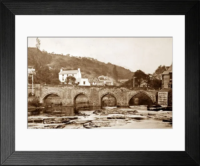 Framed Print : Llangollen Bridge, Wales Framed Print : Llangollen Bridge, Wales