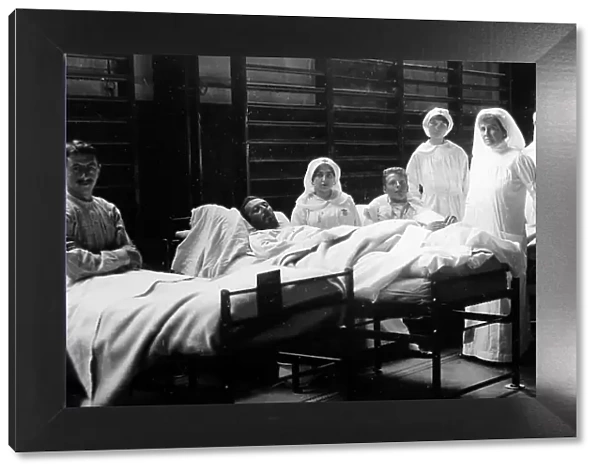 British miltary hospital in Antwerp during WW1