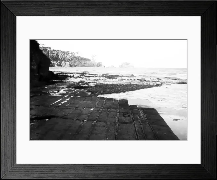Framed Print : Tessalated pavement, Launceston, Tasmania Framed Print : Tessalated pavement, Launceston, Tasmania