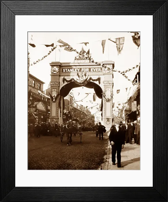 Framed Print : Preston Guild in 1902, Fishergate Framed Print : Preston Guild in 1902, Fishergate