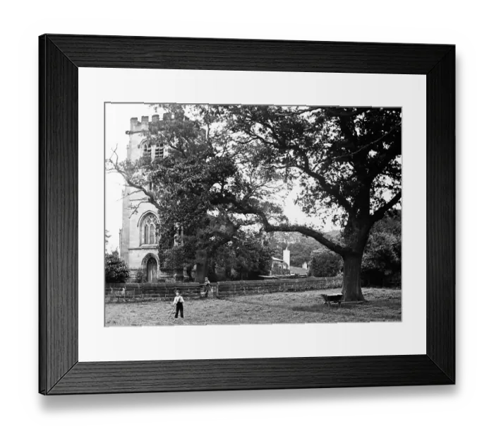 Framed Print : Alderley Church, Cheshire, Victorian period Framed Print : Alderley Church, Cheshire, Victorian period
