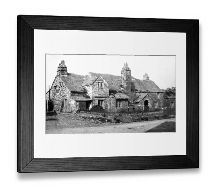 Framed Print : The Old Post Office, Tintagel, Victorian period Framed Print : The Old Post Office, Tintagel, Victorian period