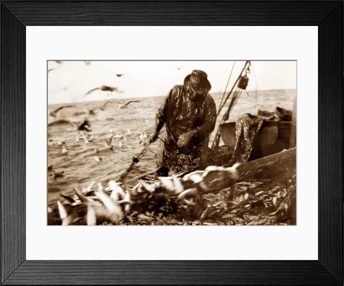Framed Print : Herring fishing, Great Yarmouth Framed Print : Herring fishing, Great Yarmouth
