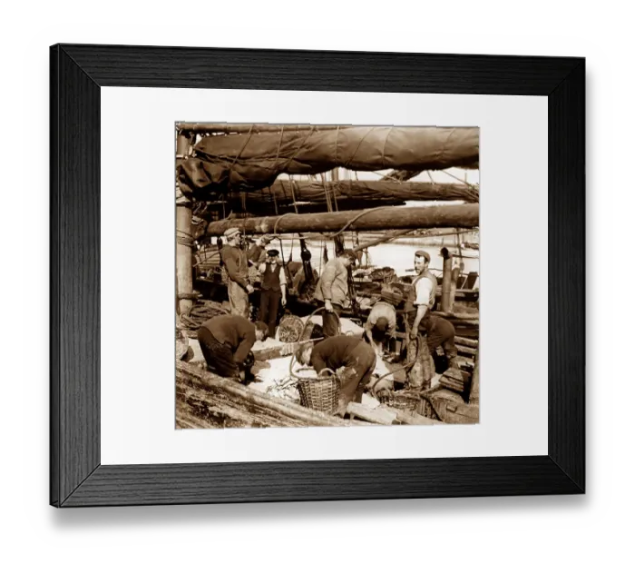 Framed Print : Herring fishing, Great Yarmouth Framed Print : Herring fishing, Great Yarmouth
