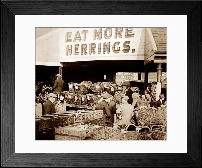Framed Print : Herring fishing, Great Yarmouth Framed Print : Herring fishing, Great Yarmouth