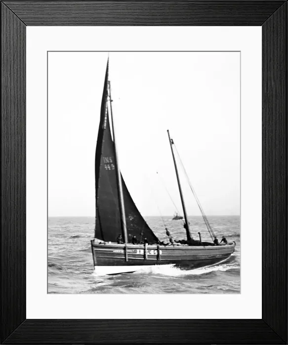 Framed Print : Herring fishing, Great Yarmouth Framed Print : Herring fishing, Great Yarmouth