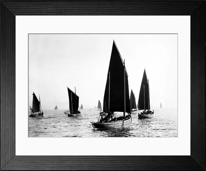 Framed Print : Herring fishing, Great Yarmouth Framed Print : Herring fishing, Great Yarmouth
