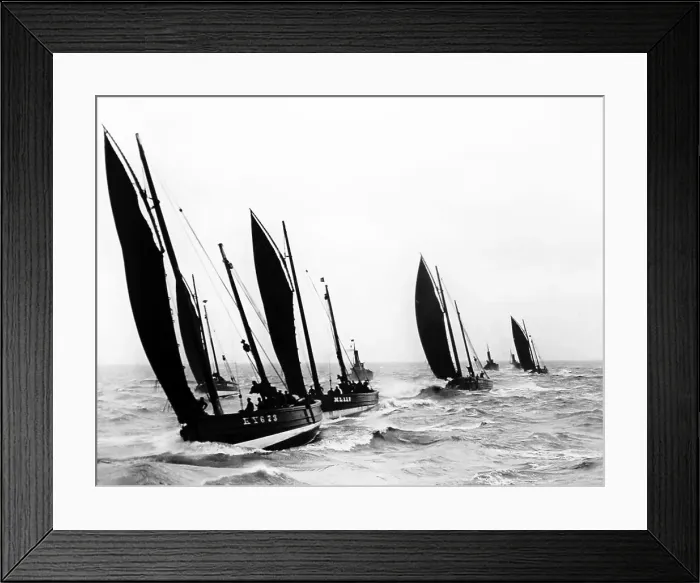 Framed Print : Herring fishing, Great Yarmouth Framed Print : Herring fishing, Great Yarmouth
