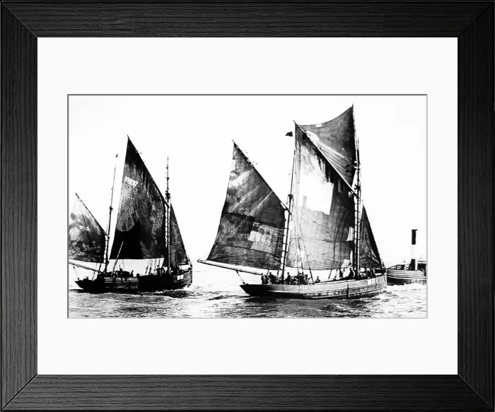 Framed Print : Herring fishing, Great Yarmouth Framed Print : Herring fishing, Great Yarmouth