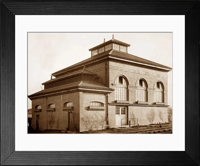 Framed Print : Pumping Station, Port Sunlight, Wirral Framed Print : Pumping Station, Port Sunlight, Wirral