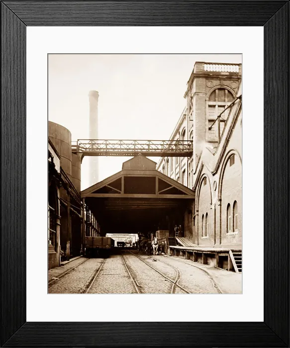 Framed Print : Railway despatching yard, Port Sunlight, Wirral Framed Print : Railway despatching yard, Port Sunlight, Wirral