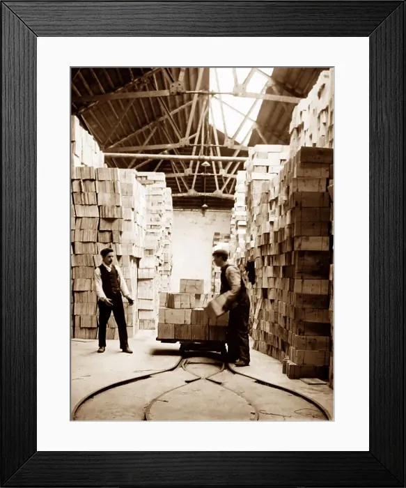 Framed Print : Timber warehouse, Port Sunlight, Wirral Framed Print : Timber warehouse, Port Sunlight, Wirral
