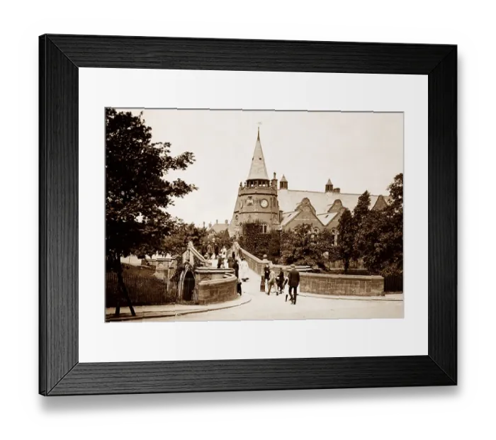 Framed Print : Bridge School, Port Sunlight, Wirral Framed Print : Bridge School, Port Sunlight, Wirral