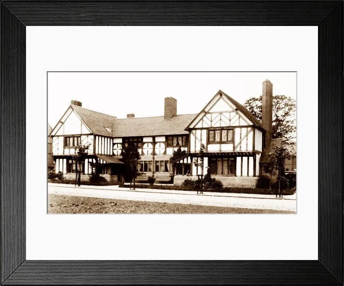 Framed Print : Wood Street, Port Sunlight, Wirral Framed Print : Wood Street, Port Sunlight, Wirral