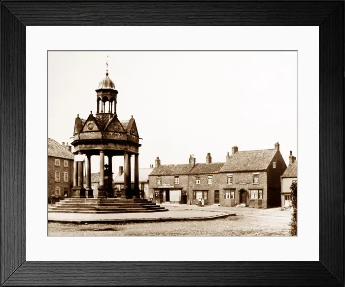 Framed Print : Boroughbridge, Victorian period Framed Print : Boroughbridge, Victorian period