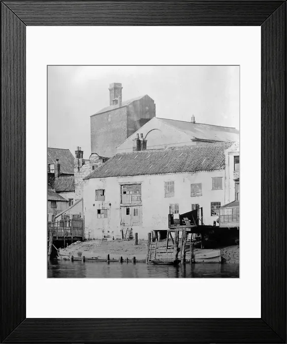 Framed Print : The Mill, Gainsborough, early 1900s Framed Print : The Mill, Gainsborough, early 1900s