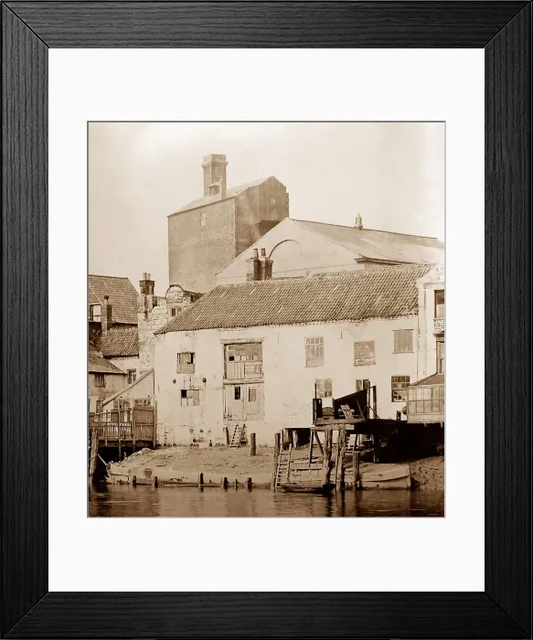 Framed Print : Gainsborough Mill Framed Print : Gainsborough Mill