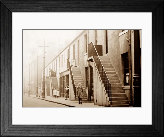 Framed Print : Main Street, Newhaven, Edinburgh, Scotland Framed Print : Main Street, Newhaven, Edinburgh, Scotland