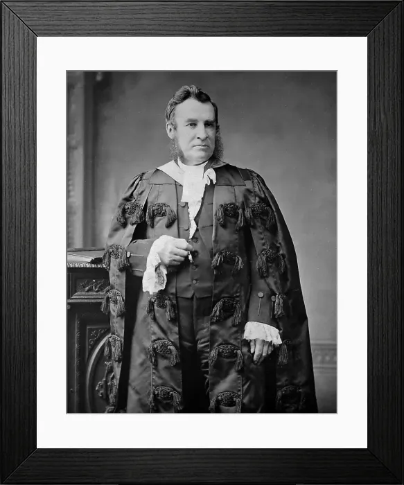 Framed Print : Rev. Prof. Archibald Charteris, Church of Scotland Framed Print : Rev. Prof. Archibald Charteris, Church of Scotland