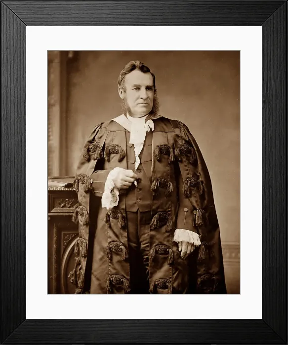 Framed Print : Reverend Professor Archibald Charteris, Church of Scotland Framed Print : Reverend Professor Archibald Charteris, Church of Scotland