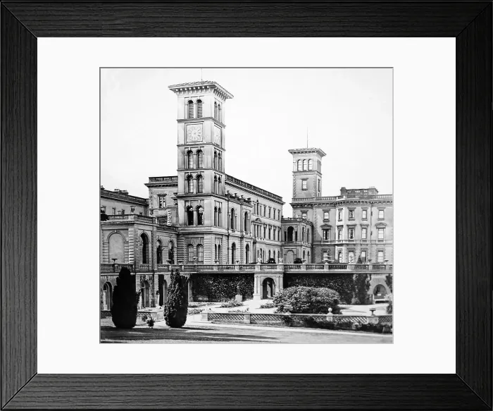 Framed Print : Osborne House, Isle of Wight, Victorian period Framed Print : Osborne House, Isle of Wight, Victorian period