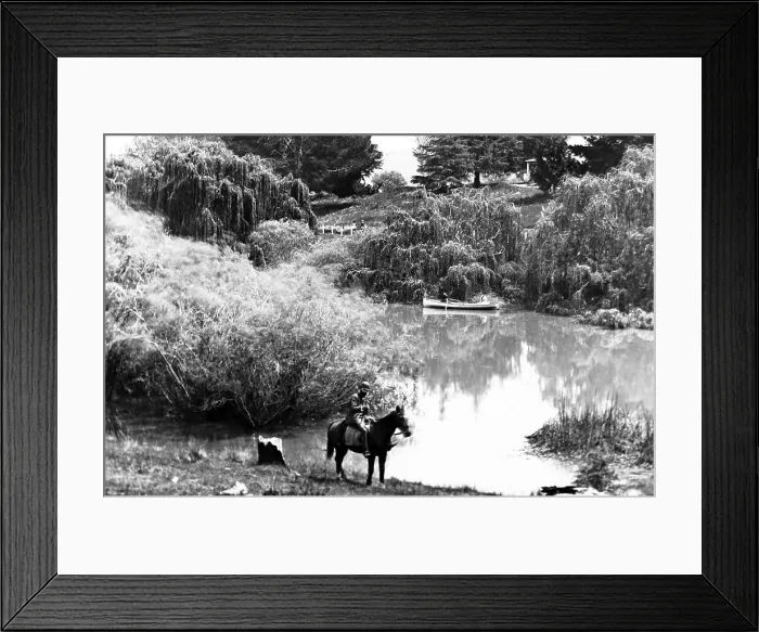 Framed Print : Lake George, Australia, Victorian period Framed Print : Lake George, Australia, Victorian period