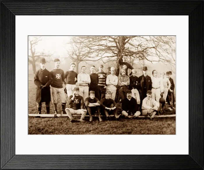 Framed Print : St Matthew Football Club, Denmark Hill, London in 1888 Framed Print : St Matthew Football Club, Denmark Hill, London in 1888