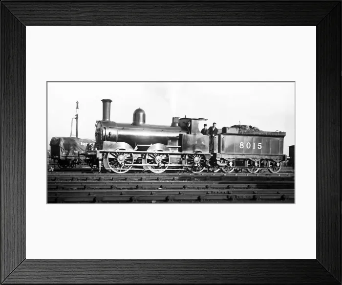 Framed Print : LMS steam locomotive, early 1900s Framed Print : LMS steam locomotive, early 1900s