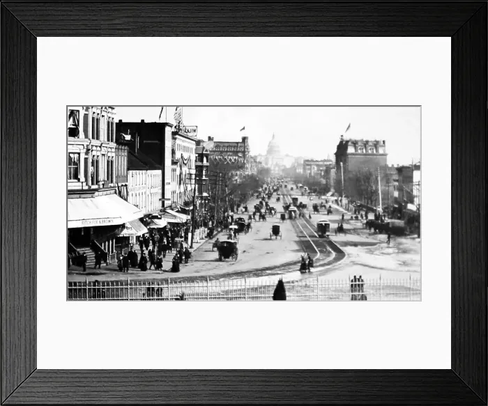 Framed Print : Pennsylvania Avenue, Washington DC, USA Framed Print : Pennsylvania Avenue, Washington DC, USA