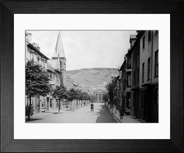 Framed Print : Aberystwyth, Wales, early 1900s Framed Print : Aberystwyth, Wales, early 1900s