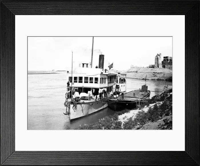 Framed Print : River Nile steamer Rameses, Egypt Framed Print : River Nile steamer Rameses, Egypt