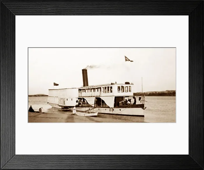 Framed Print : River Nile steamer Prince Abbas, Egypt Framed Print : River Nile steamer Prince Abbas, Egypt